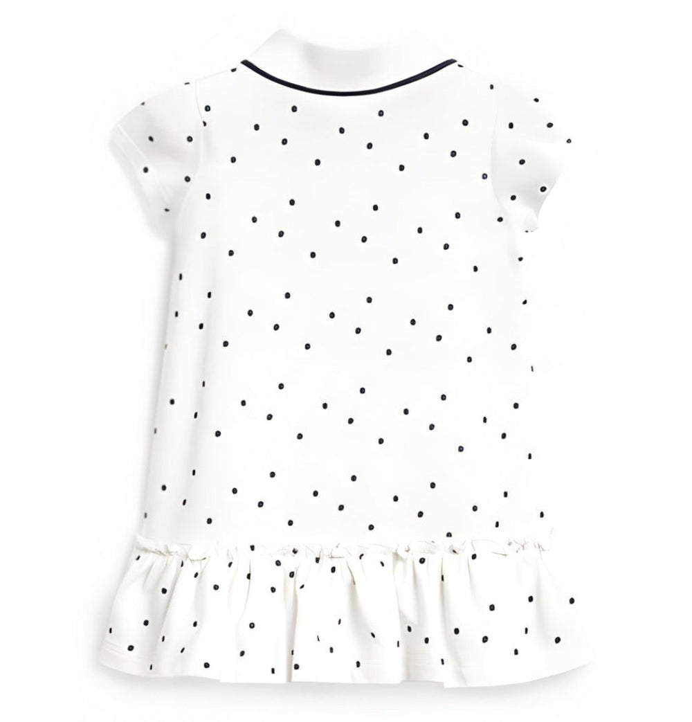 ! Unicorn Polo Jurk met Stippen – Speels & Comfortabel