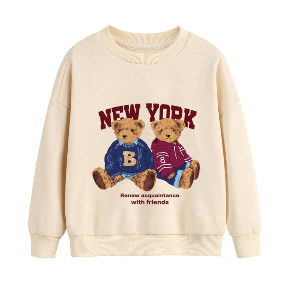 ! Unisex Iconische Beige Sweatshirt – Zacht & Tijdloos