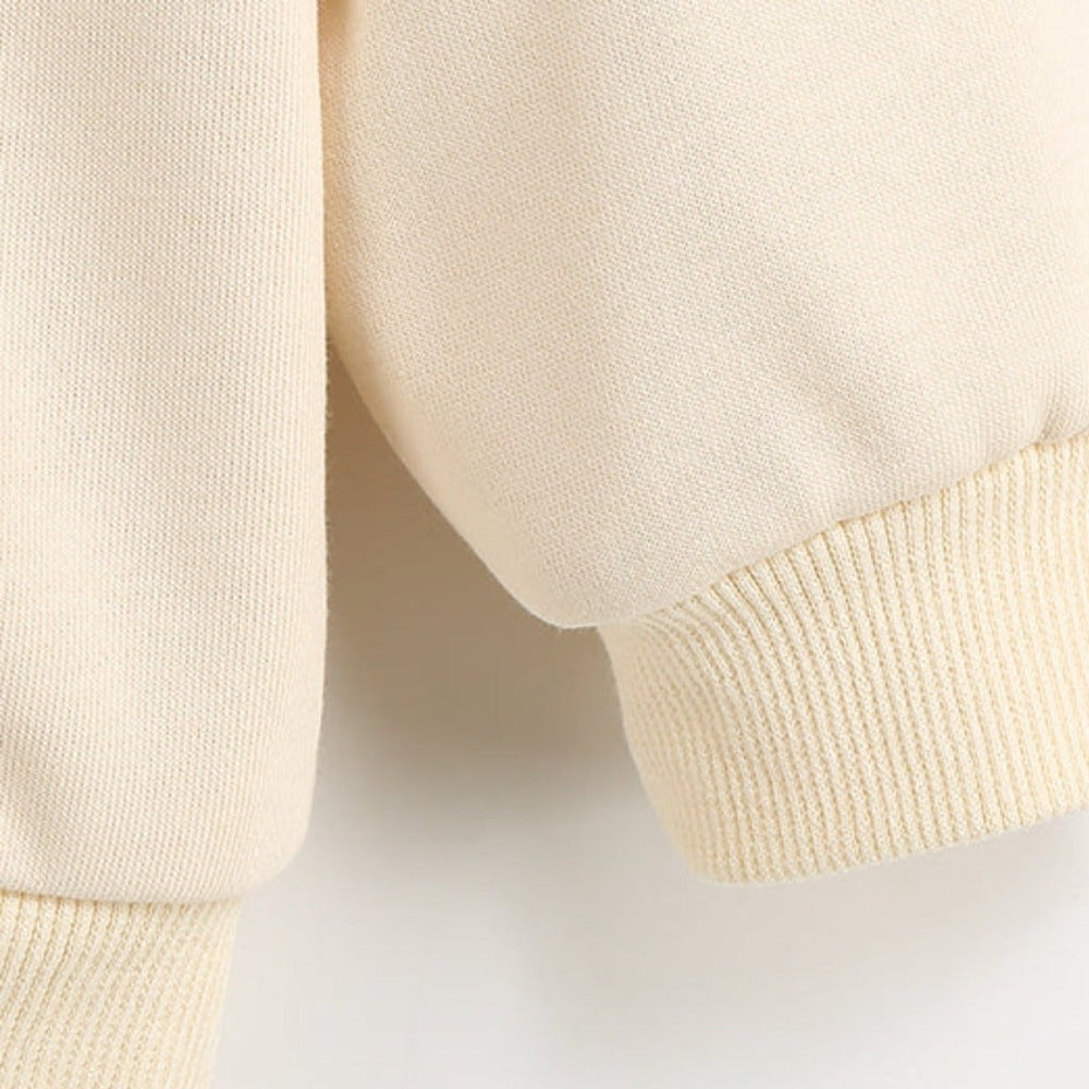 ! Unisex Iconische Beige Sweatshirt – Zacht & Tijdloos